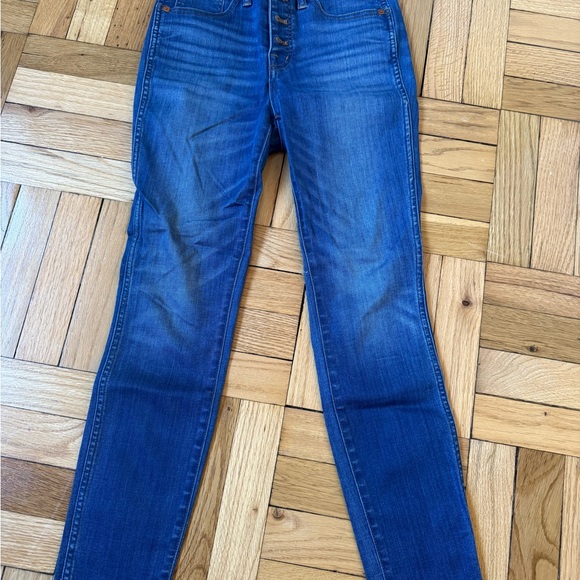 Madewell 10" high rise skinny crop - Picture 4 of 7